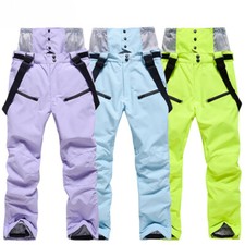 New Thicken Ski Pants Women Windproof Waterproof Winter Snow Pants Outdoor Sport