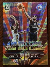 2021-22 Panini Donruss Optic T-Mall Joel Embiid Air Defense Red Wave SP Asia