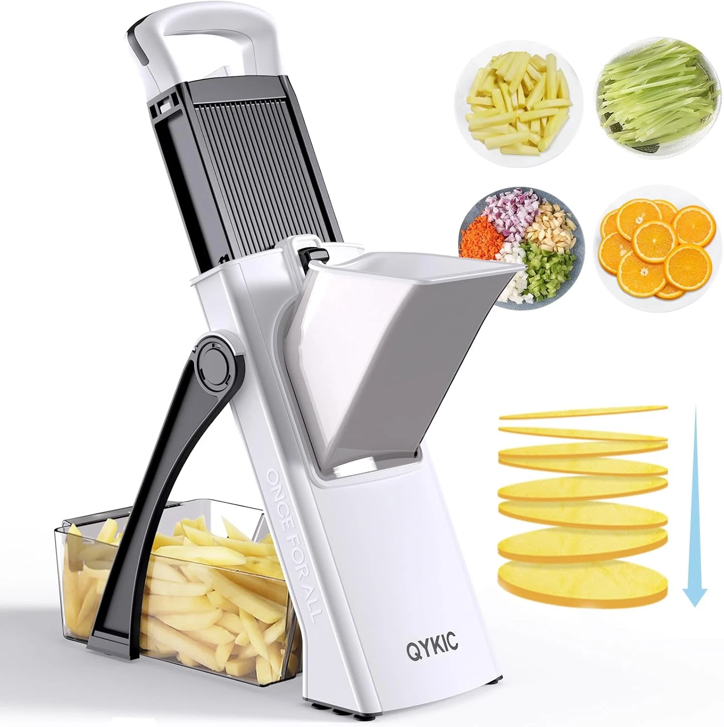 Multifunctional Safe Mandoline Slicer with 35+ Settings for Easy Meal Prep
Opens in a new window or 