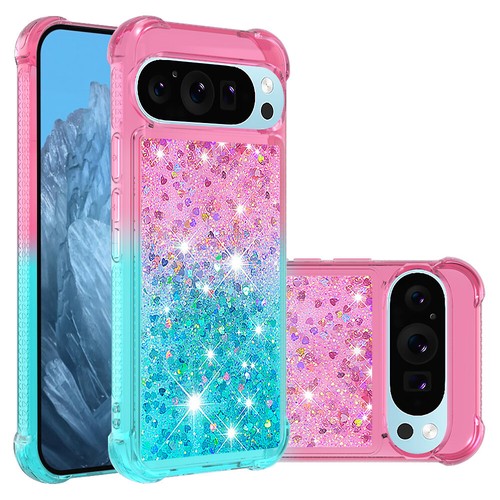 For Google Pixel 9 Pro XL 9 8 Pro 7A 7 Colorful Glitter Drop Protection Case - Picture 30 of 44
