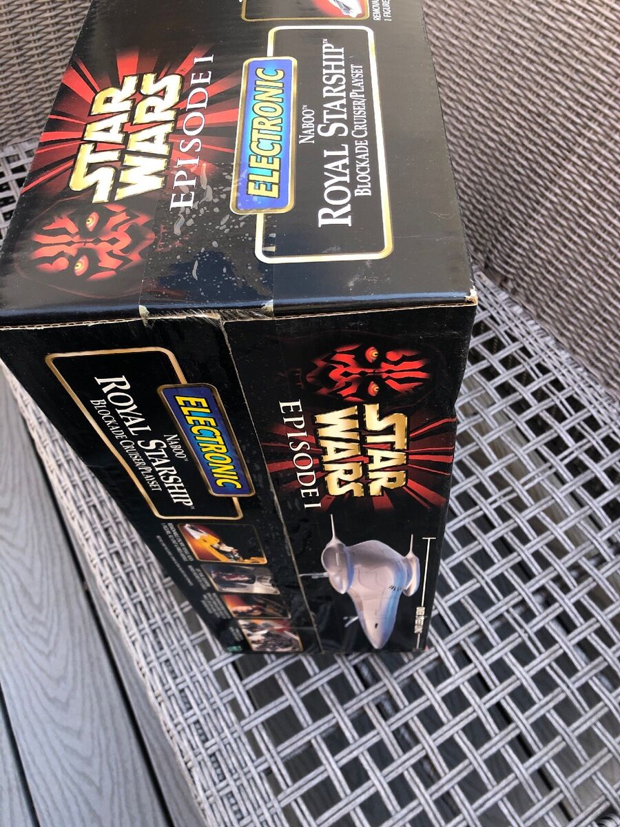 STAR WARS Episode 1 Electronic Naboo Royal Starship 3 STAR WARS Episode 1 Electronic Naboo Royal Starship 3