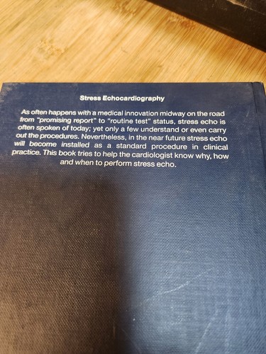 Stress Echocardiography HC Eugenio Picano 1992 Free Ship - Bild 3 von 5