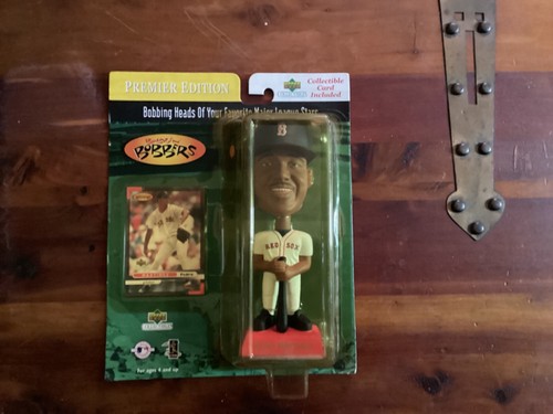2000 and 2001 Boston Red Sox Pedro Martinez Upper Deck Bobble Heads / Brand New - Picture 3 of 4