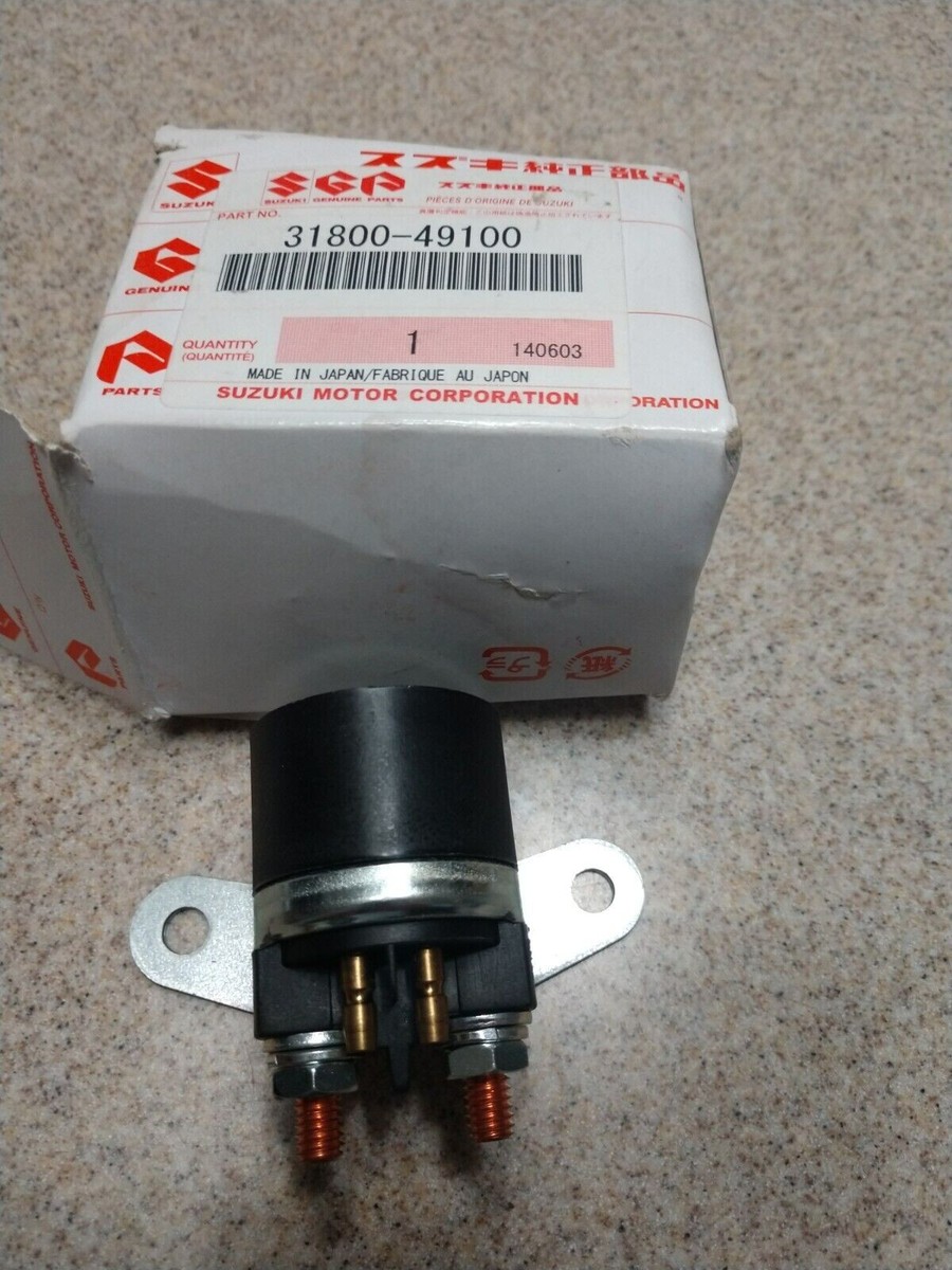 のん NOS Suzuki OEM Starter Switch Relay 94-99 DR350 86-92 GSX-R1100