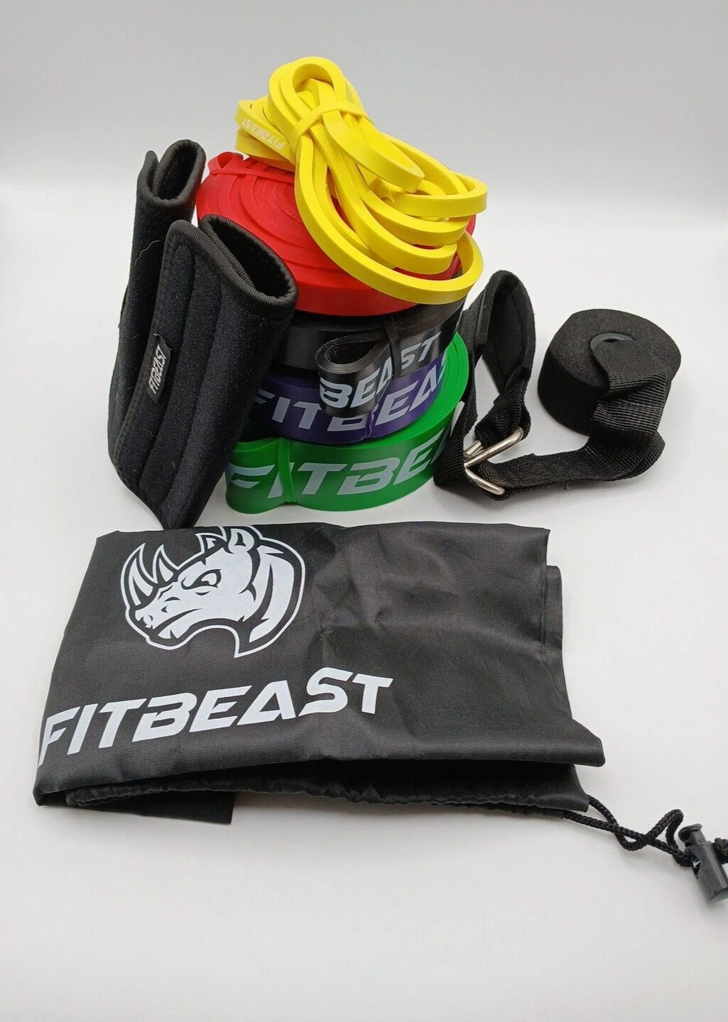 FITBEAST Pull Up Bands Set, 5 Different Levels Resistance Band Pull Up for - R1
Opens in a new windo