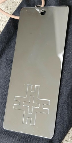 Tory Burch Logo H DOG TAG \u0026 Toggle 