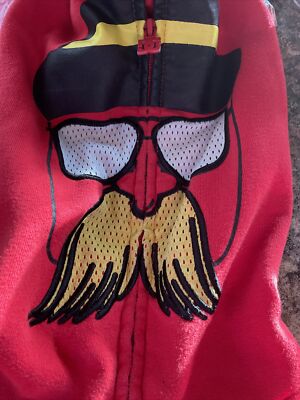 DC Shoe Co Red Full Zip Hoodie Kids Size Small