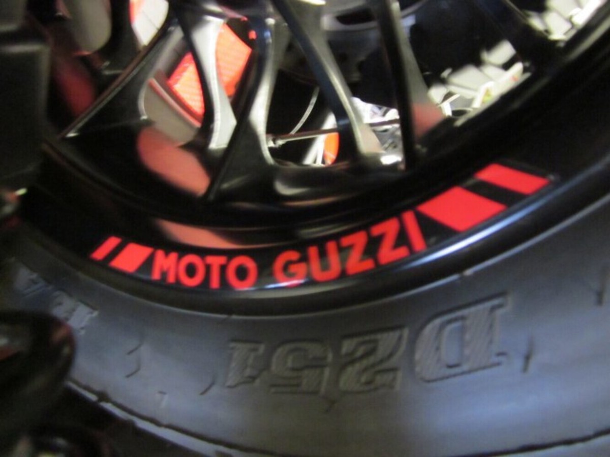 MOTO GUZZI Aufkleber: Felge Griso 8v se „mg“ 887971 Decal: rim