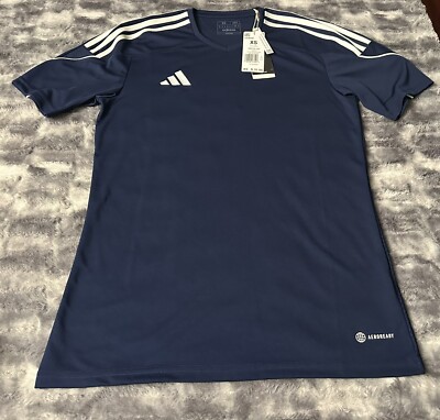 Adidas Men's Tiro 23 Jersey  Navy Blue / White New With Tags