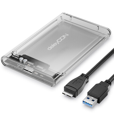 Festplattengehäuse 2,5  SATA3 micro USB 3.0 HDD SSD Gehäuse externe Festplatte