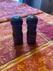 Vintage Wooden Salt & Pepper Shakers — photo 1