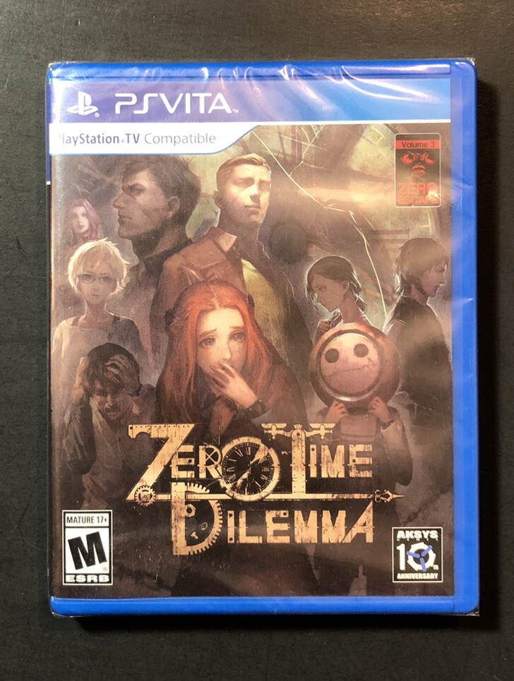 Zero Time Dilemma PS TV Compatible (PS VITA) NEW