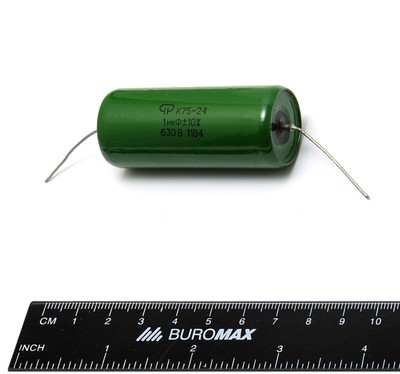 2 pcs 1uF 630V 10% K75-24 PIO Audio capacitors USSR OTK NOS | eBay