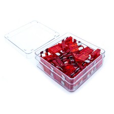 50PCS 10AMP Standard Medium Blade Fuses For Boat Marine Auto Car Truck ATC/ATO