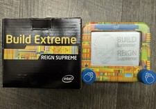 LIMITED EDITION Intel Build Extreme Reign Supreme Etch A Sketch Game; New In Box