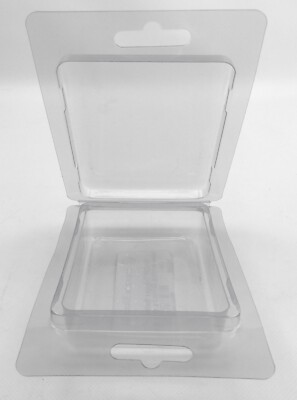 Klappbox Aus Kunststoff – 10,6 X 3,8 X 3,2 Cm, 50 Stück, Transparent, Wiederverwendbar