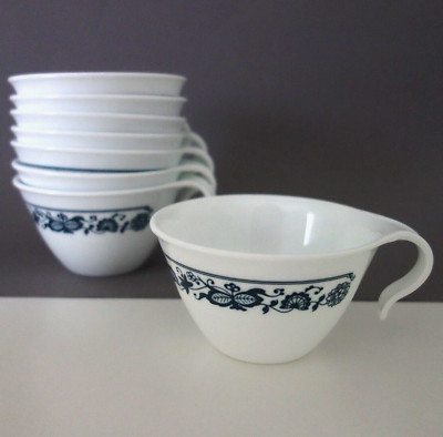 1x Tasse Corelle by Corning - Old Town Blue - USA Vintage