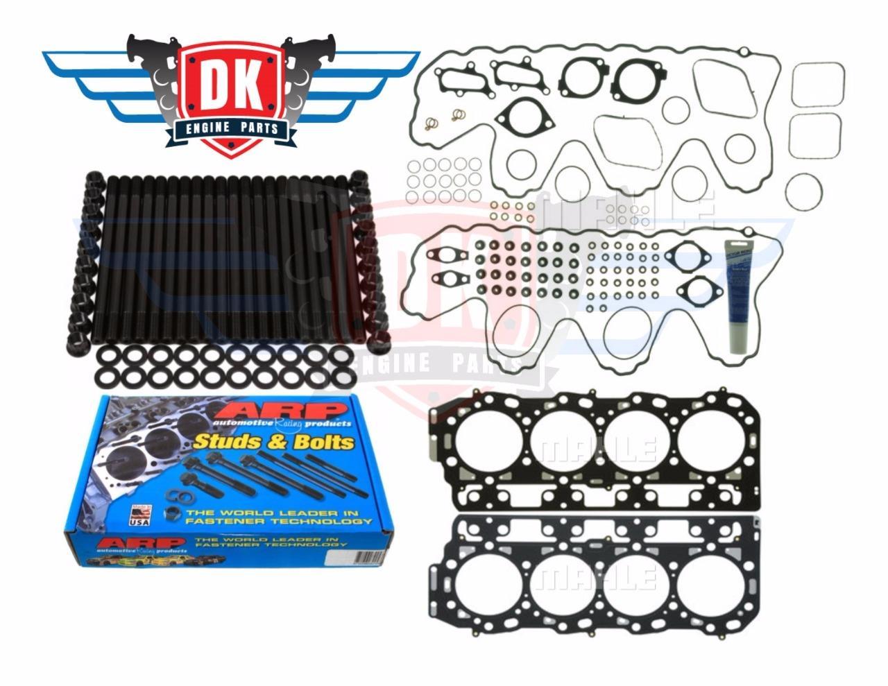 0405 DURAMAX 6.6 LLY HEAD GASKET KIT w/ ARP HEAD STUDS CHEVY GMC 6.6L