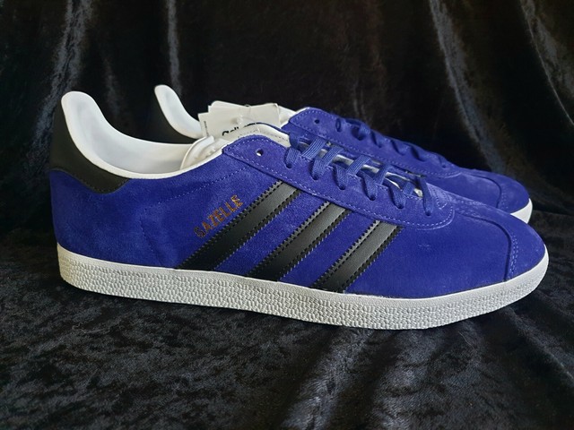 men's purple adidas gazelle trainers