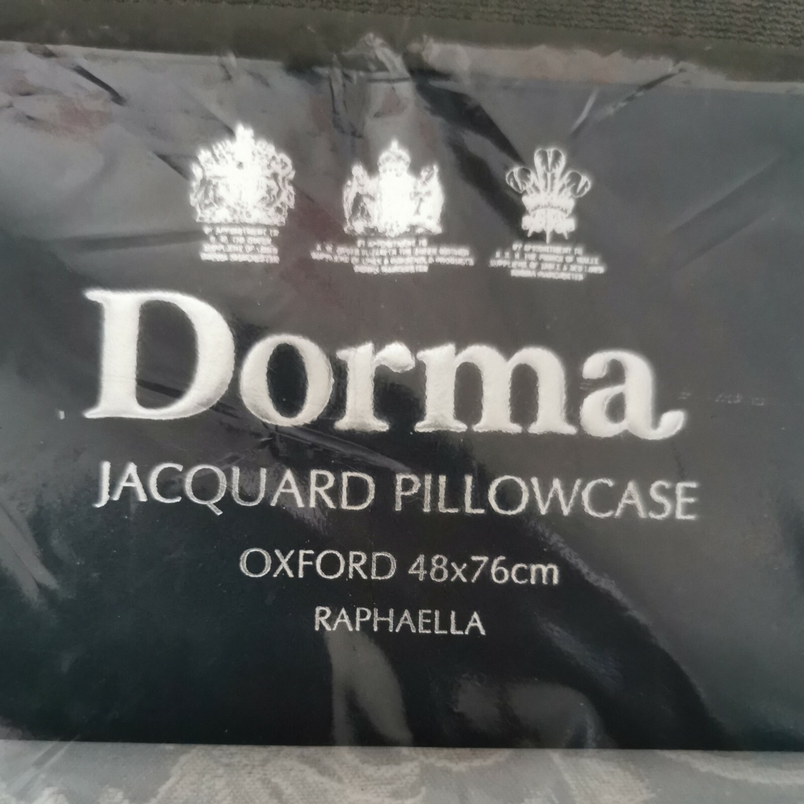 1 Dorma Damask Jacquard Oxford PILLOWCASE duck egg. NEW. 48cm x76cm eBay