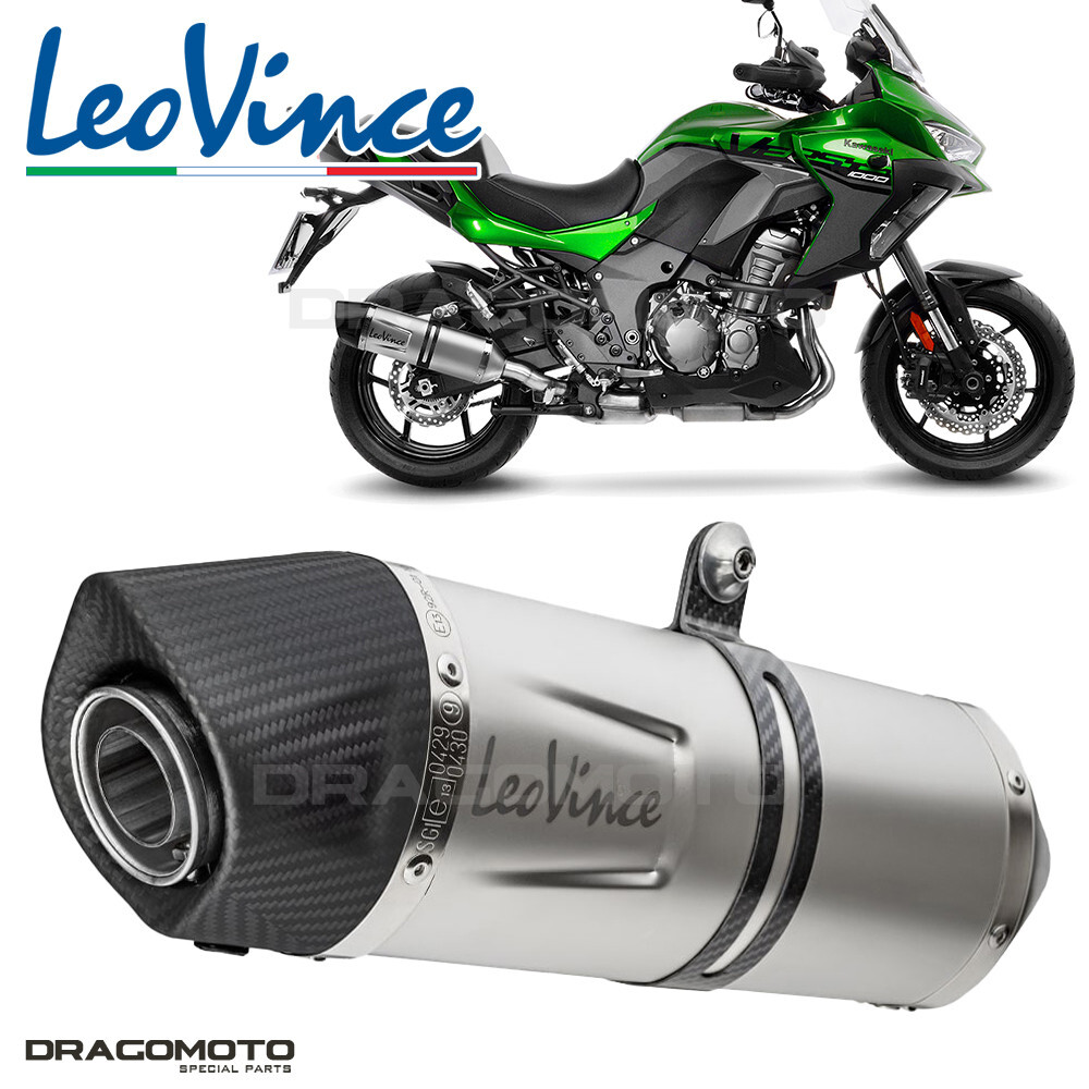 Silencieux echappement Leovince LV One Kawasaki Versys 1000 ABS 2019 2020 2021