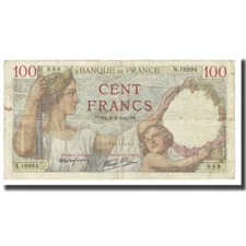 [#175791] France, 100 Francs, Sully, 1941, P. Rousseau and R. Favre-Gilly, 1941-