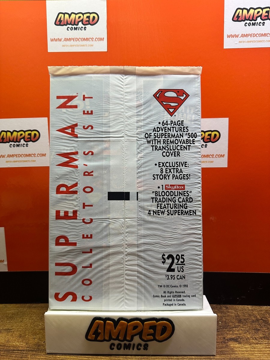1993 Superman #500 ( Death Of Superman ) DC Comic White Poly Bag W
