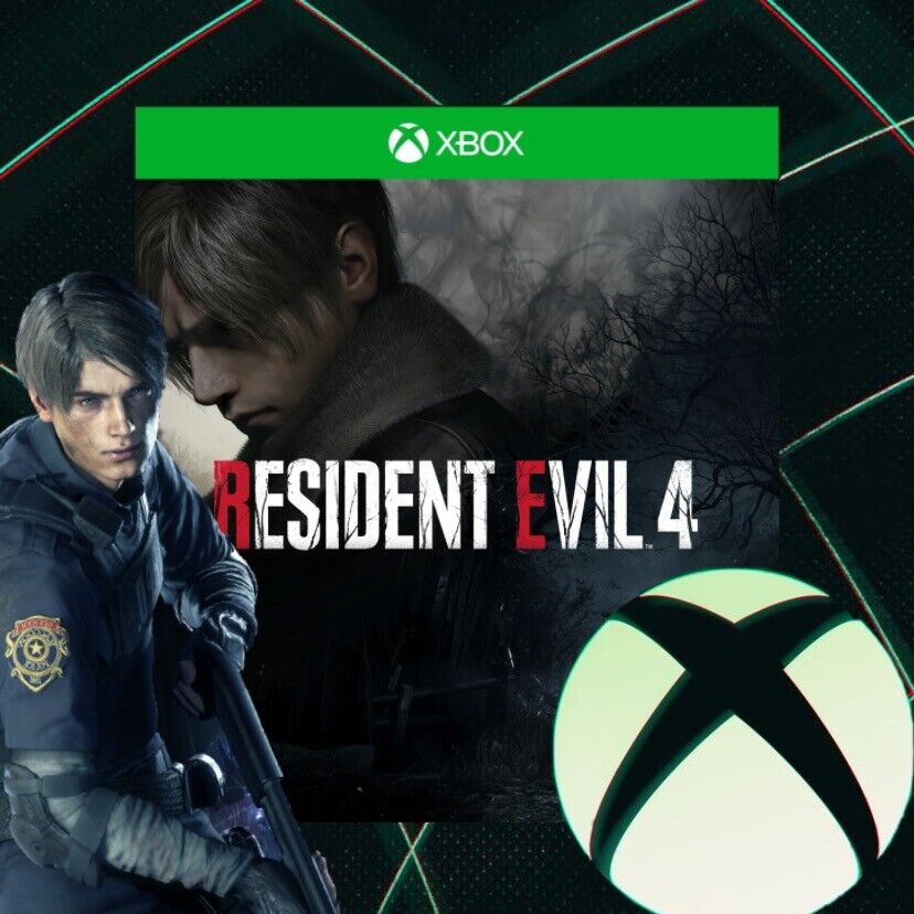 Resident Evil 4 Remake Código 25 Dígitos Xbox Series X