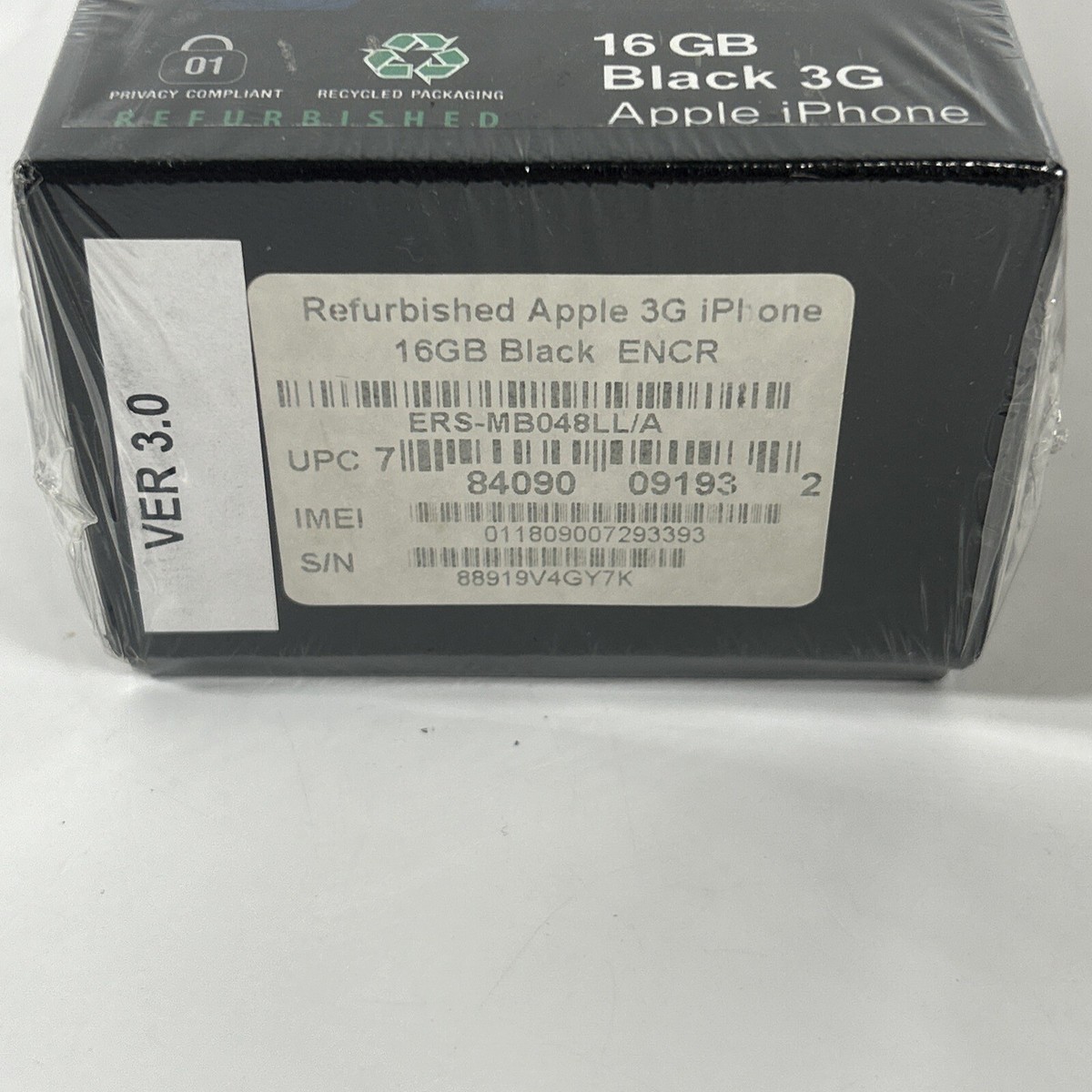 Apple iPhone 3GS 16GB ブラック 美品付属品箱揃ってます Apple iPhone 3GS 16GB Black (AT&T) Limited Time! | eBay