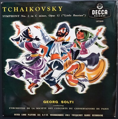 Tchaikovsky - Symphony No. 2, SOLTI, Decca LXT 5245, MONO