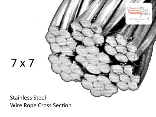 316 grade Stainless Steel Wire 1.6mm x 100 mtr 314lbs line for Rigs and Traces - Picture 2 of 5