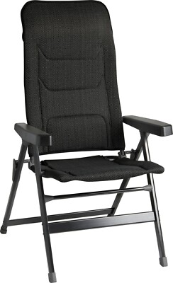 Premium LIEGESTUHL Camping STUHL & FUSSSTÜTZE BRUNNER REBEL PRO klein mittel groß