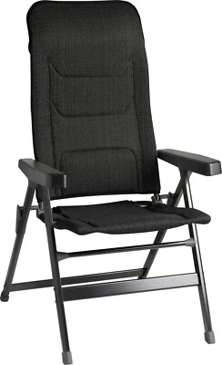 Premium RECLINING Camping CHAIR & FOOT REST BRUNNER REBEL PRO small med large