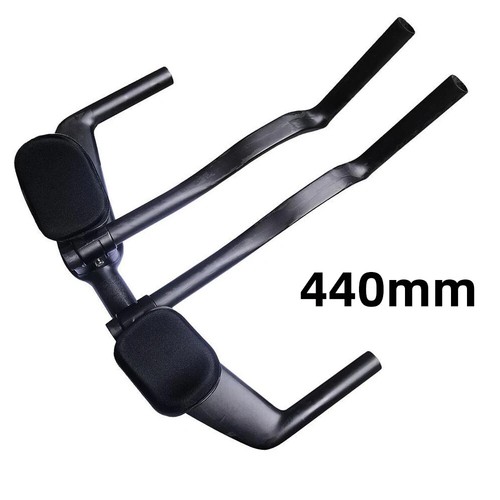 Carbon Time Trial Road Bike Handlebar TT Bar Rest Triathlon Handlebars Bike Part - Picture 33 of 40
