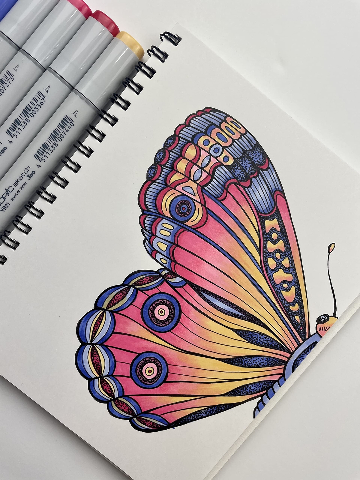 Premium White Art Media Paper Pack 30 Sheets 5.8 x 7.2 inches 157gsm Acid Free