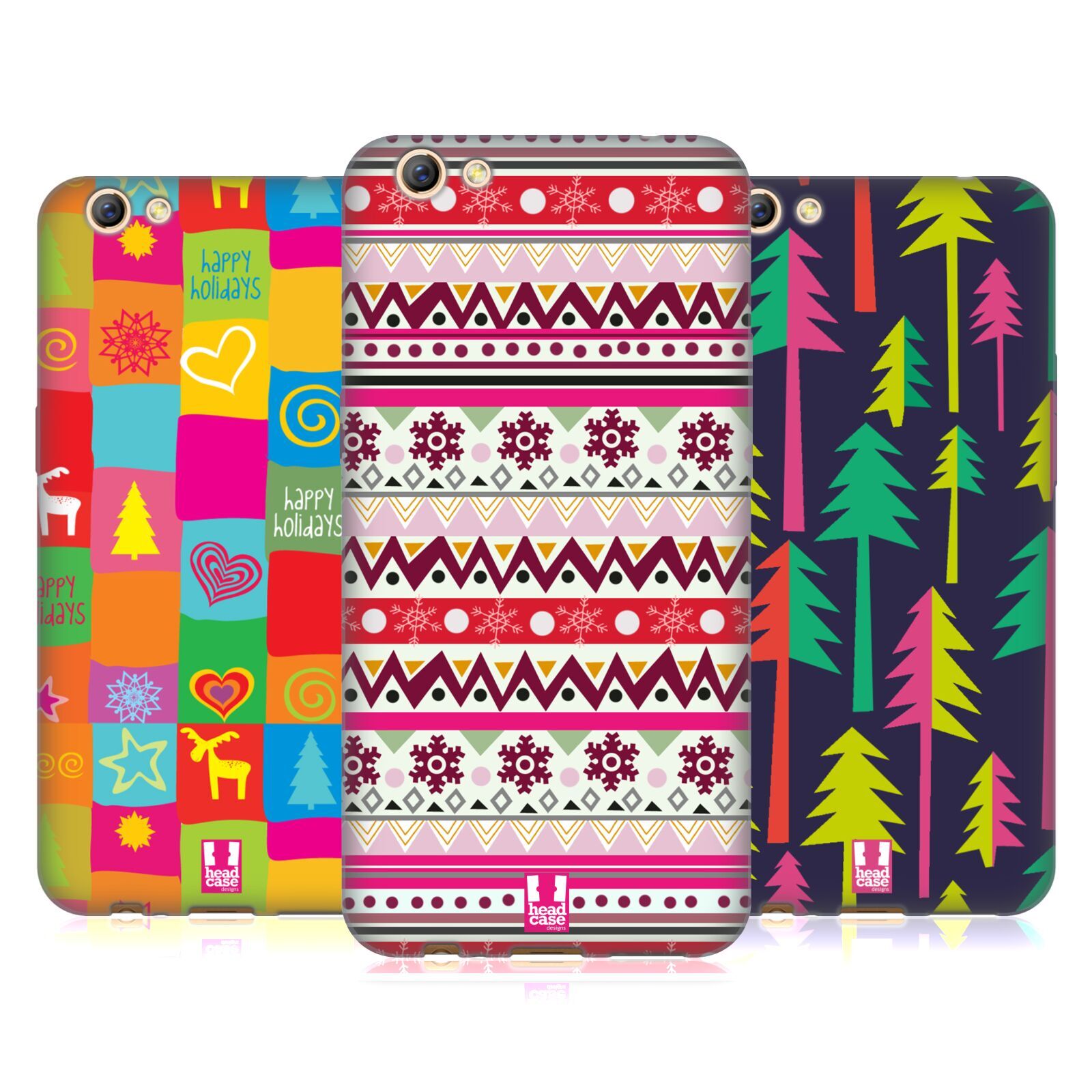 HEAD CASE DESIGNS HIPPIE XMAS SOFT GEL CASE FOR OPPO PHONES