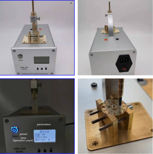 Saldatura e riparazione di piedini quadrante orologio per saldatura quadrante piedi strumento 220V - Foto 1 di 6