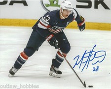 Team USA Matt Hendricks Autographed Signed 8x10 NHL Photo COA B