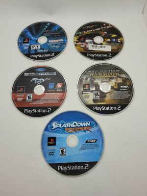 Lot Of 5 PlayStation 2 Video Games. Spectrum Warrior Mustang others  Disks Only