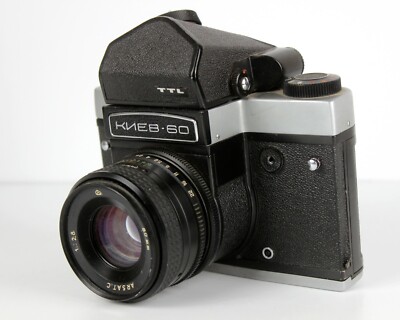 Soviet camera KIEV - 60 TTL Lens ARSAT S (2,8/80) PENTACON SIX 6 x