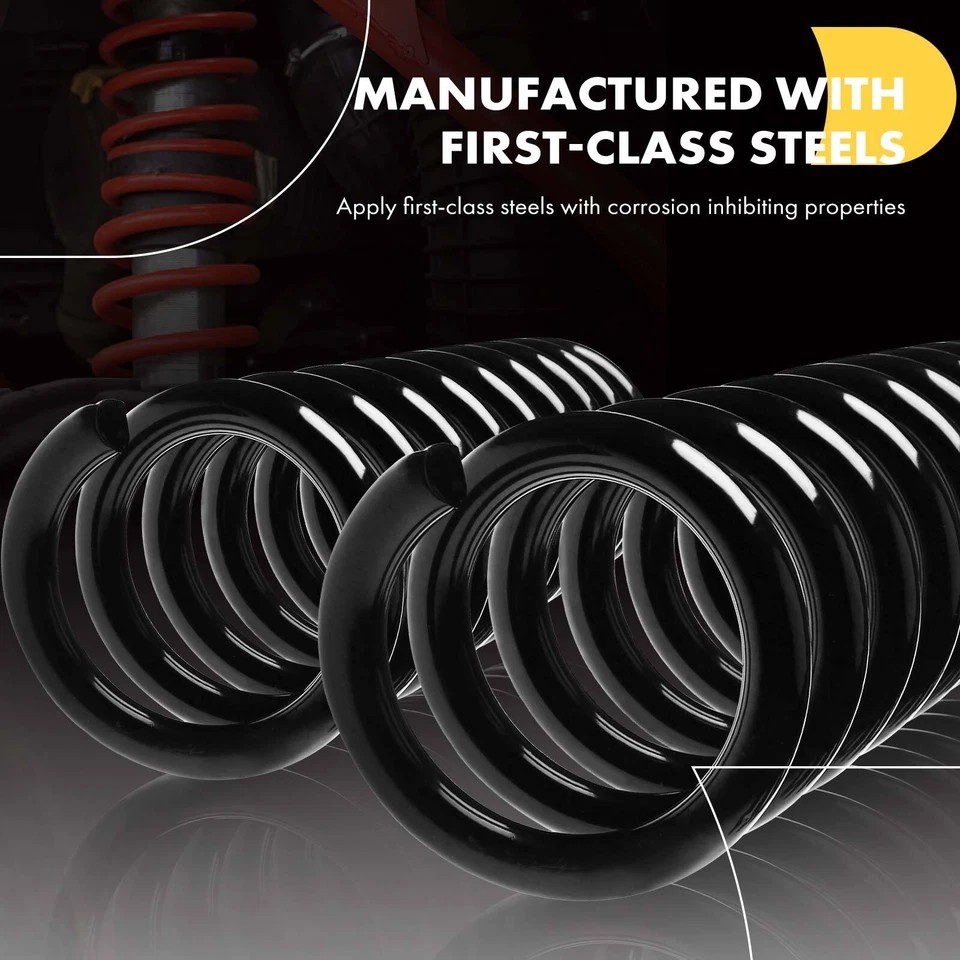 2pcs Front Coil Spring Set for Saturn SC2 1993-2002 SL2 1991-2002 SW2 1993-2001 - Image 4 of 4