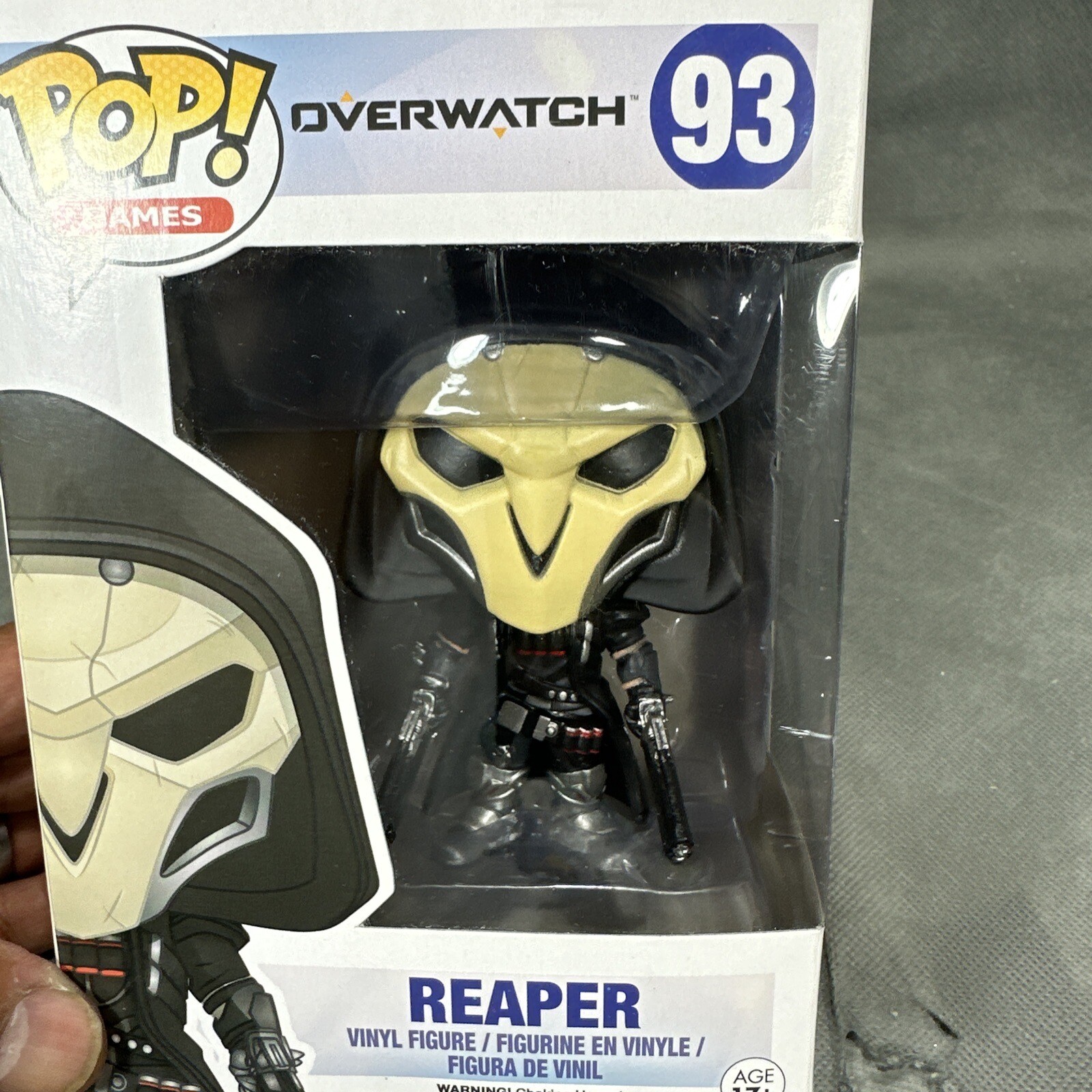 Funko Pop! Games Overwatch: Reaper #93 Vinyl Action Figure *NEW IN BOX*