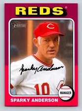 Sparky Anderson 2024 Topps Heritage #111 Cincinnati Reds