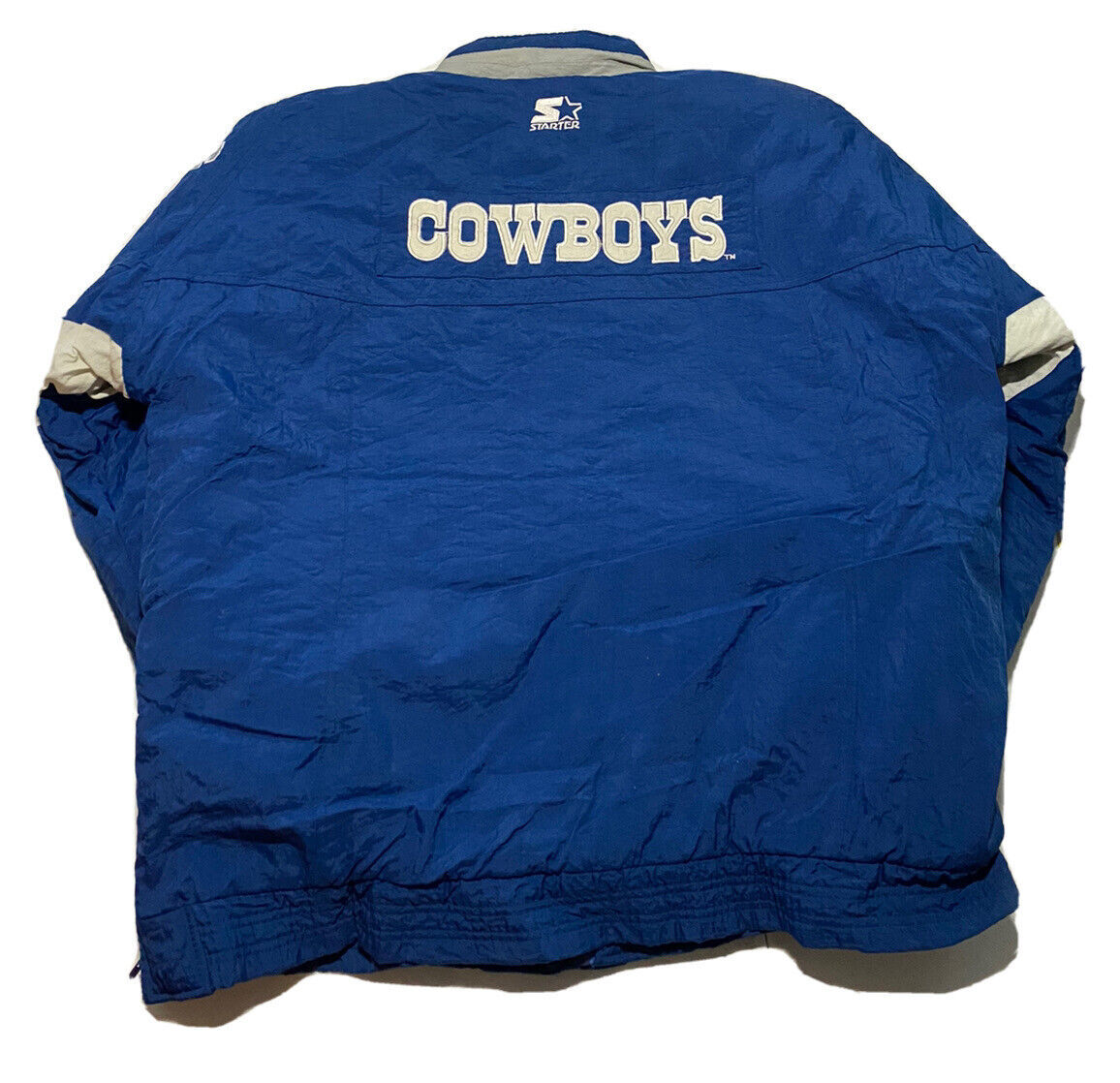 Vintage 90s Dallas Cowboys Starter Authentic Pro Line Jacket Size