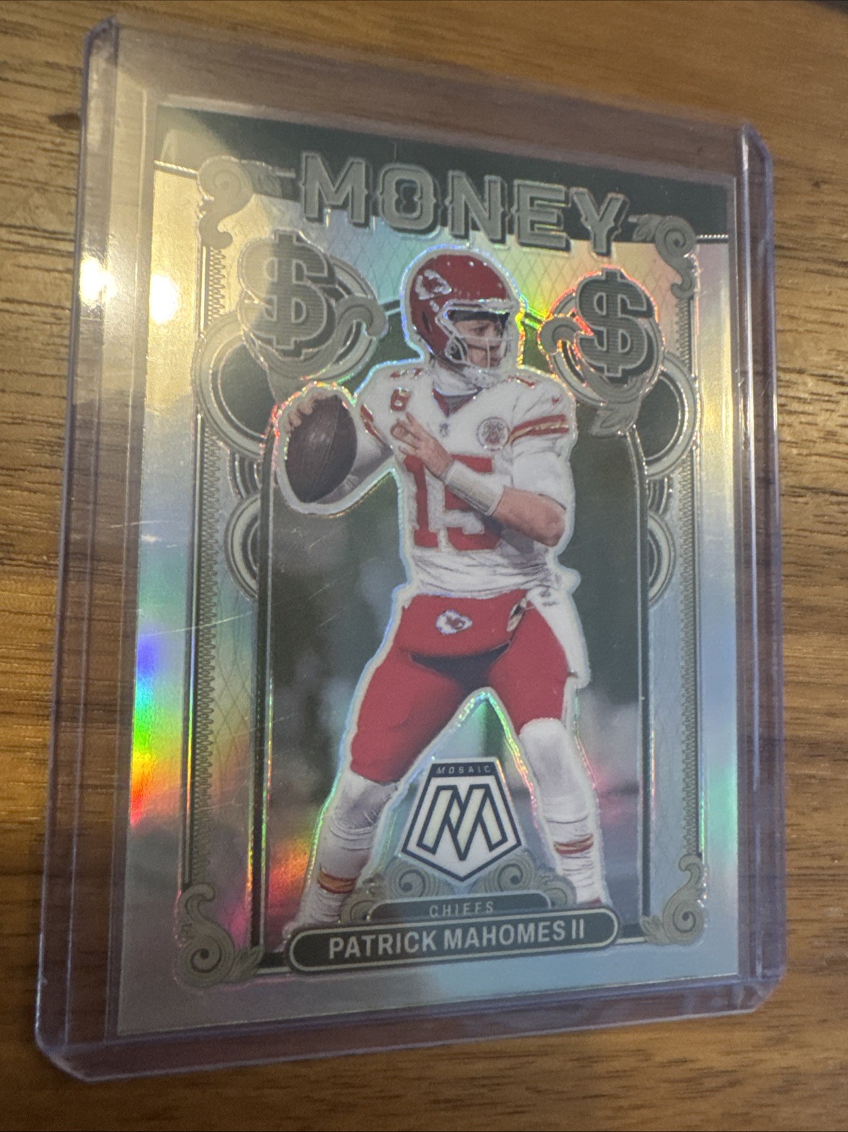 PATRICK MAHOMES (SSP)- 2024 Mosaic Money Case Hit (#17) open to offers