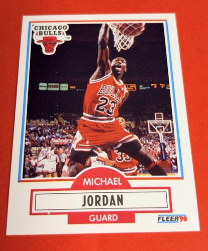 1990-91 Fleer Michael Jordan #26 Chicago Bulls (4th Year Card) HOF ~~GOAT~~ N/M