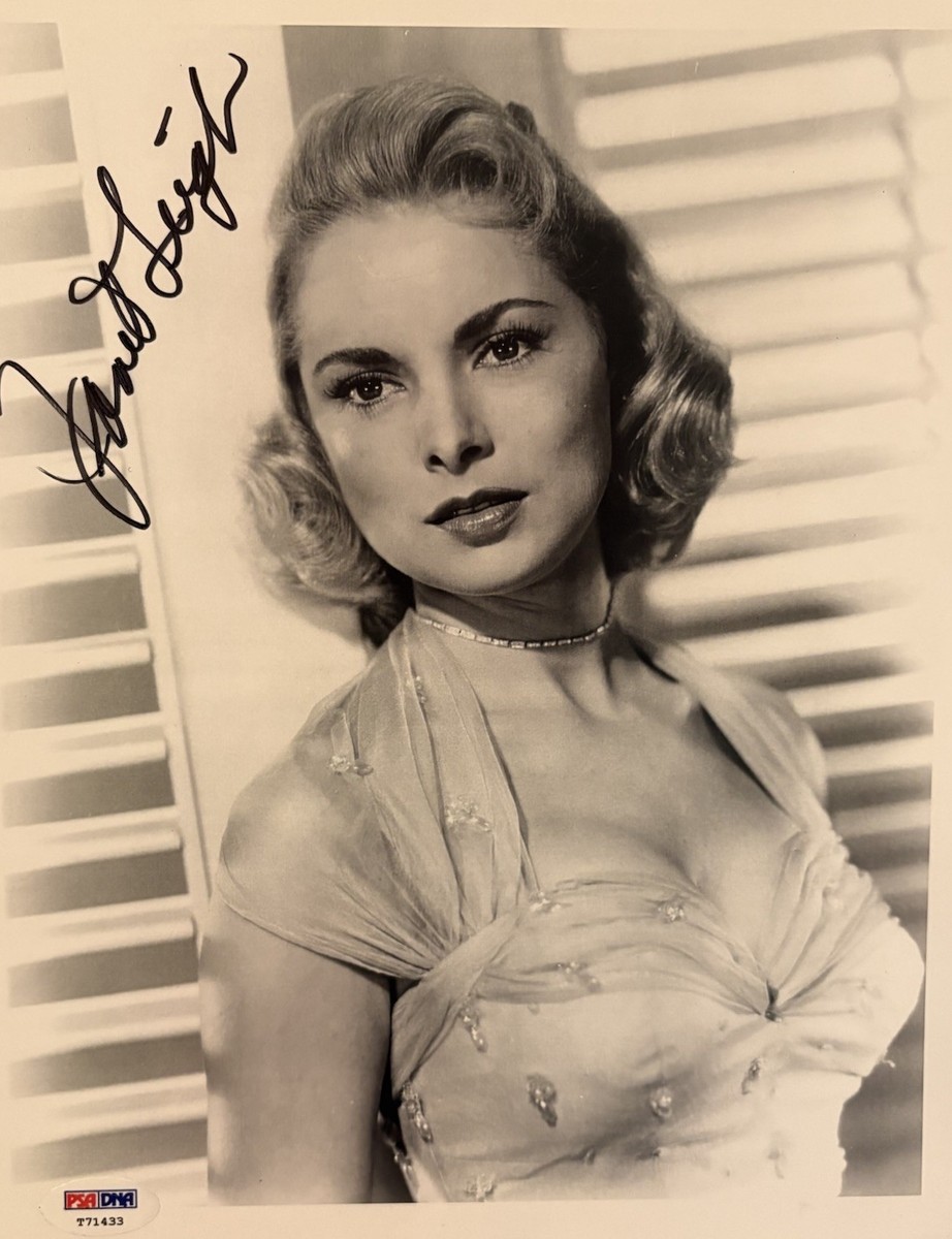 Janet Leigh PSA DNA COA Autograph 8x10 Photo Signed Psycho