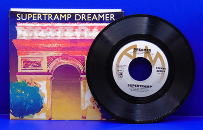 SUPERTRAMP  Dreamer  45 RPM w/PS  A&M 2269  NM/UNPLAYED