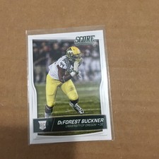 DeForest Buckner 2016 Score Rookie Card #398. rookie card picture
