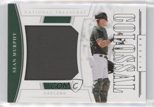 2020 Panini National Treasures Rookie Colossal Materials 72/99 Sean Murphy he0